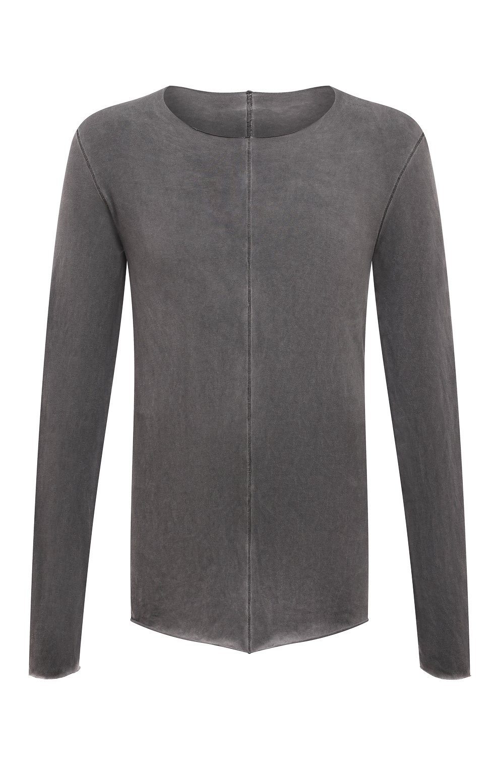 Хлопковый лонгслив WHO_AM, арт. MTSH4-P241-GRY, фото 1