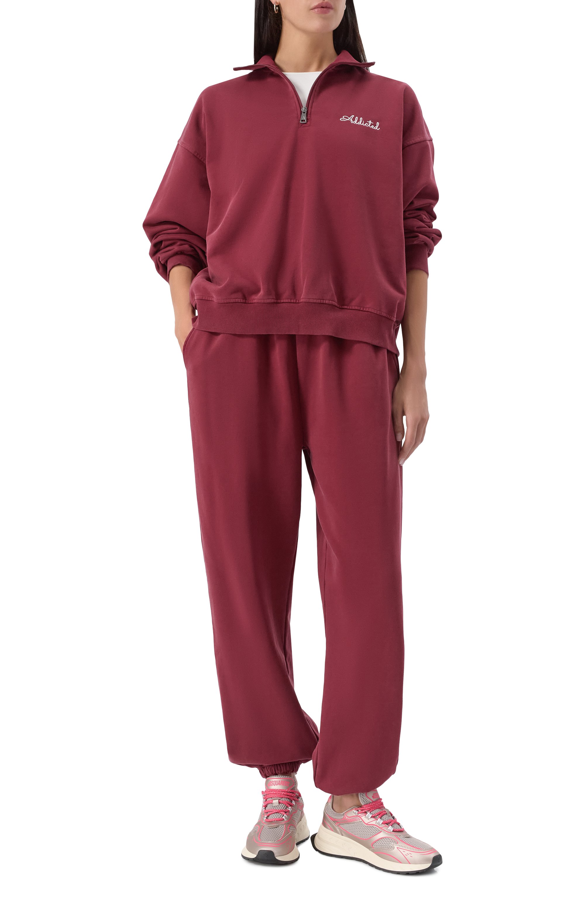 Комбинированные кроссовки sprinter DSQUARED2, арт. SNW0296, фото 2