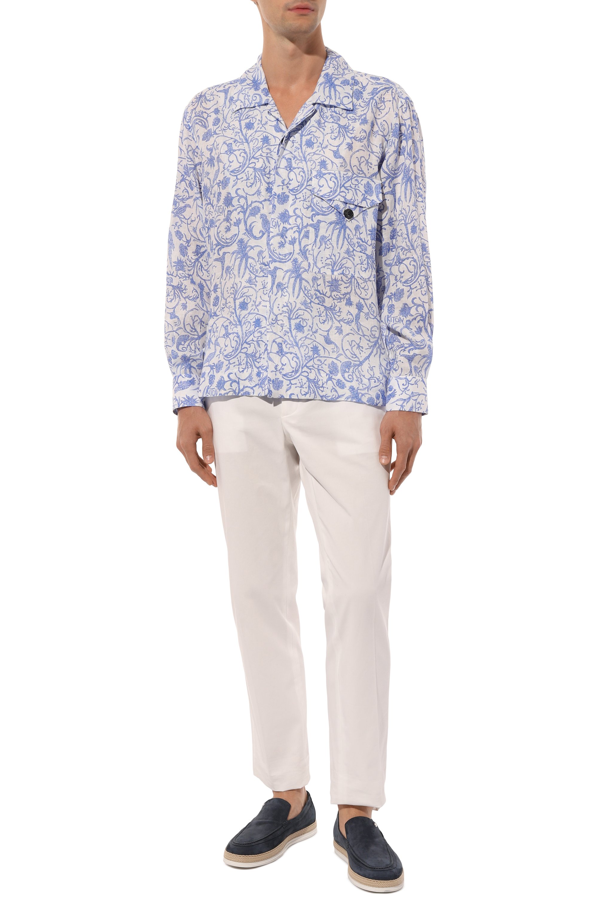 Эспадрильи из нубука ZILLI, арт. H0098AM1003VRTR01, фото 2