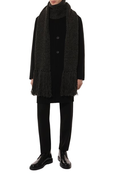 Шарф из шерсти и вискозы DOLCE & GABBANA, арт. GXA02T/JFMEU, фото 3