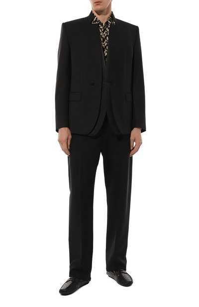 Мокасины из кожи каймана PRADA черного цвета по цене 255000 руб., арт. 2DD158-XNL-F0002-U00F, фото 2 Мокасины из кожи каймана PRADA, арт. 2DD158-XNL-F0002-U00F, фото 2