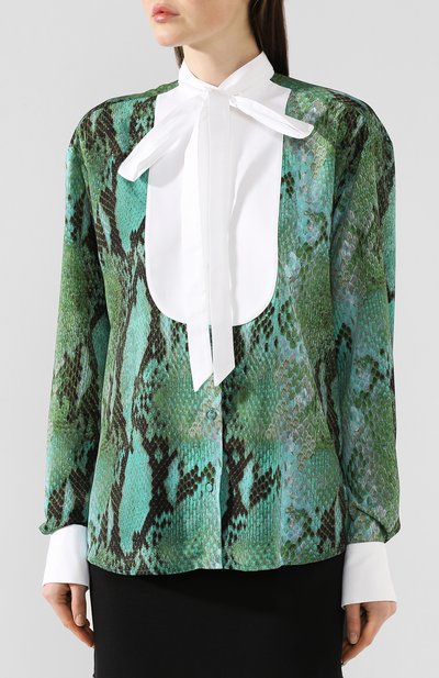 Блузка с принтом MSGM, арт. 2841MDE27Y 207155, фото 3