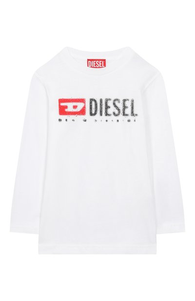 Хлопковый лонгслив DIESEL, арт. J02474/00YI9