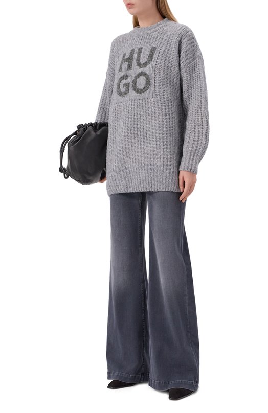 Свитер HUGO 50548245 Серый  50548245 Фото 2