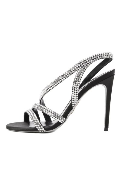 Текстильные босоножки lisa 105 RENE CAOVILLA, арт. C12190-105/R001, фото 4