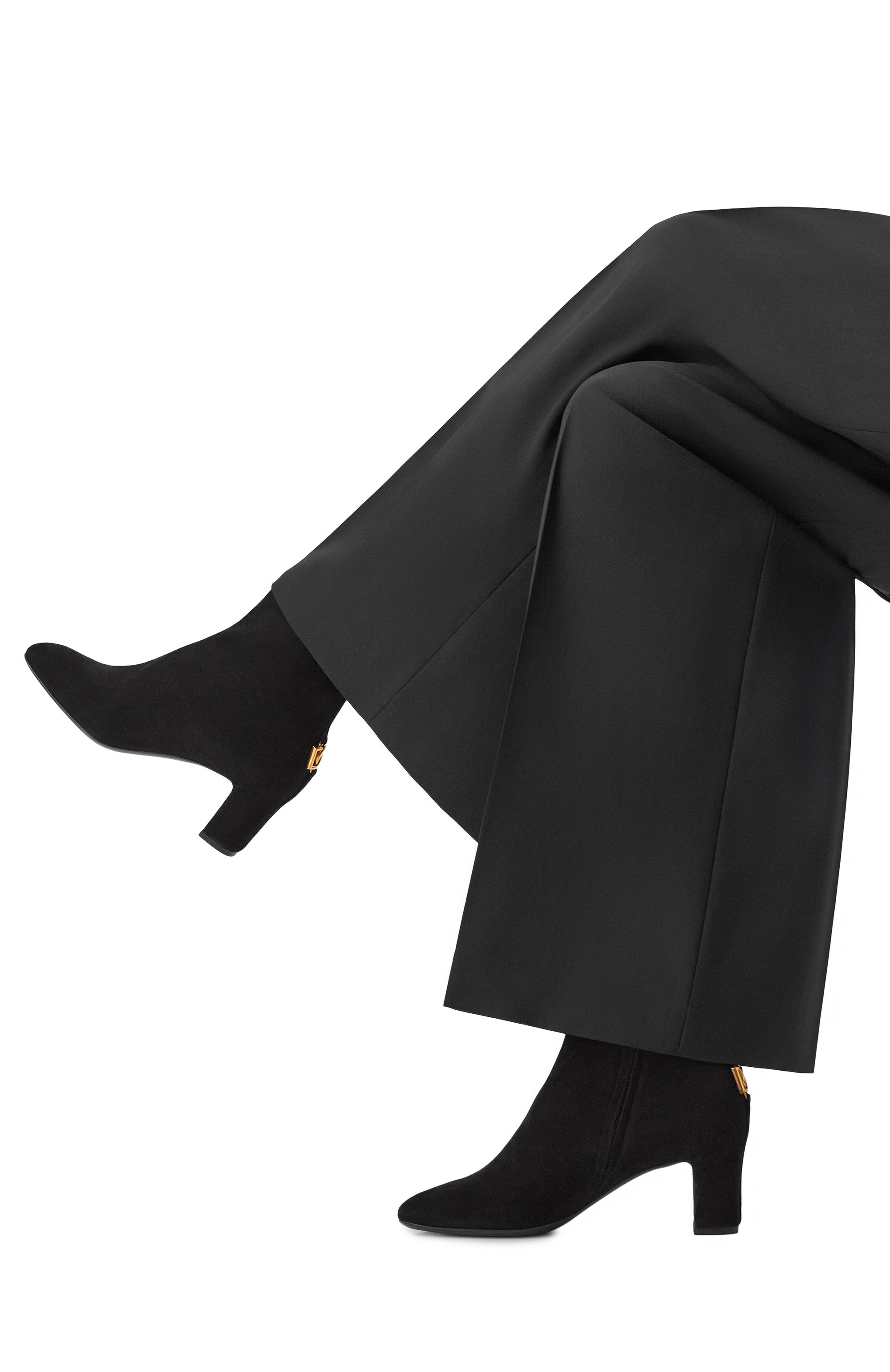 Замшевые ботильоны jackie new 60 DOLCE & GABBANA, арт. CT1092/A1275, фото 2