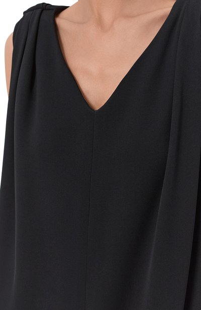 Платье из шелка и шерсти BALENCIAGA, арт. 872518/TUT14, фото 4