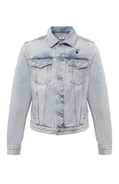 Джинсовая куртка OFF-WHITE, арт. 0MYE054R21DEN002, фото 1
