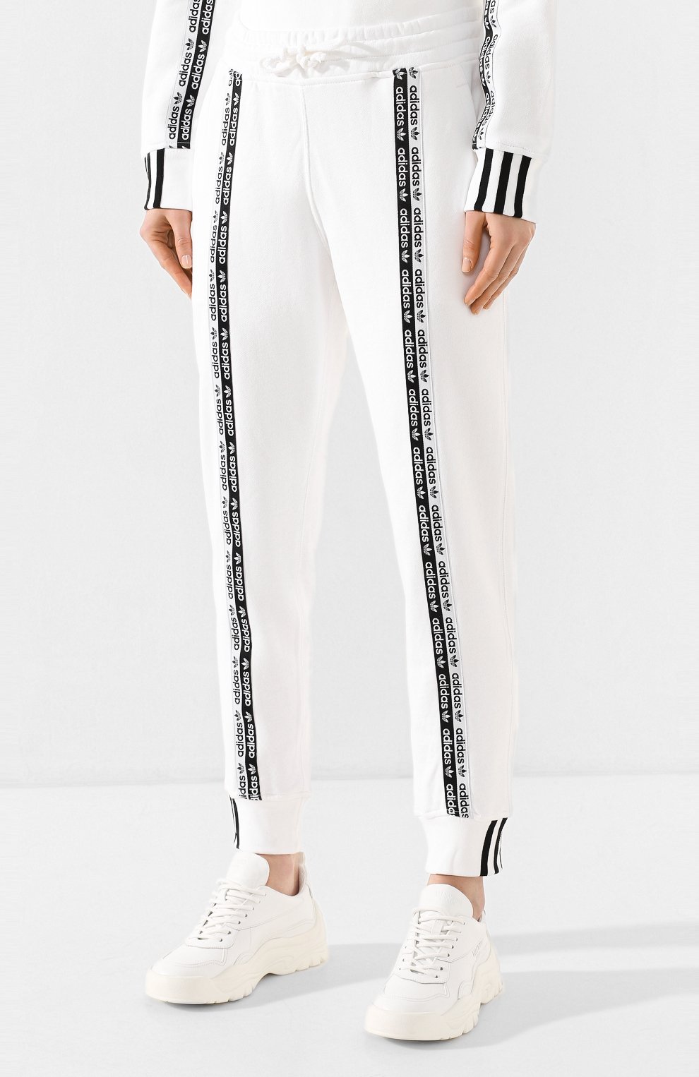 Хлопковые джоггеры ADIDAS ORIGINALS, арт. FM4384, фото 3