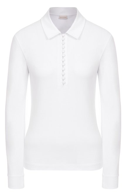 Женское хлопковое поло DRIES VAN NOTEN, арт. 011115-2603-001
