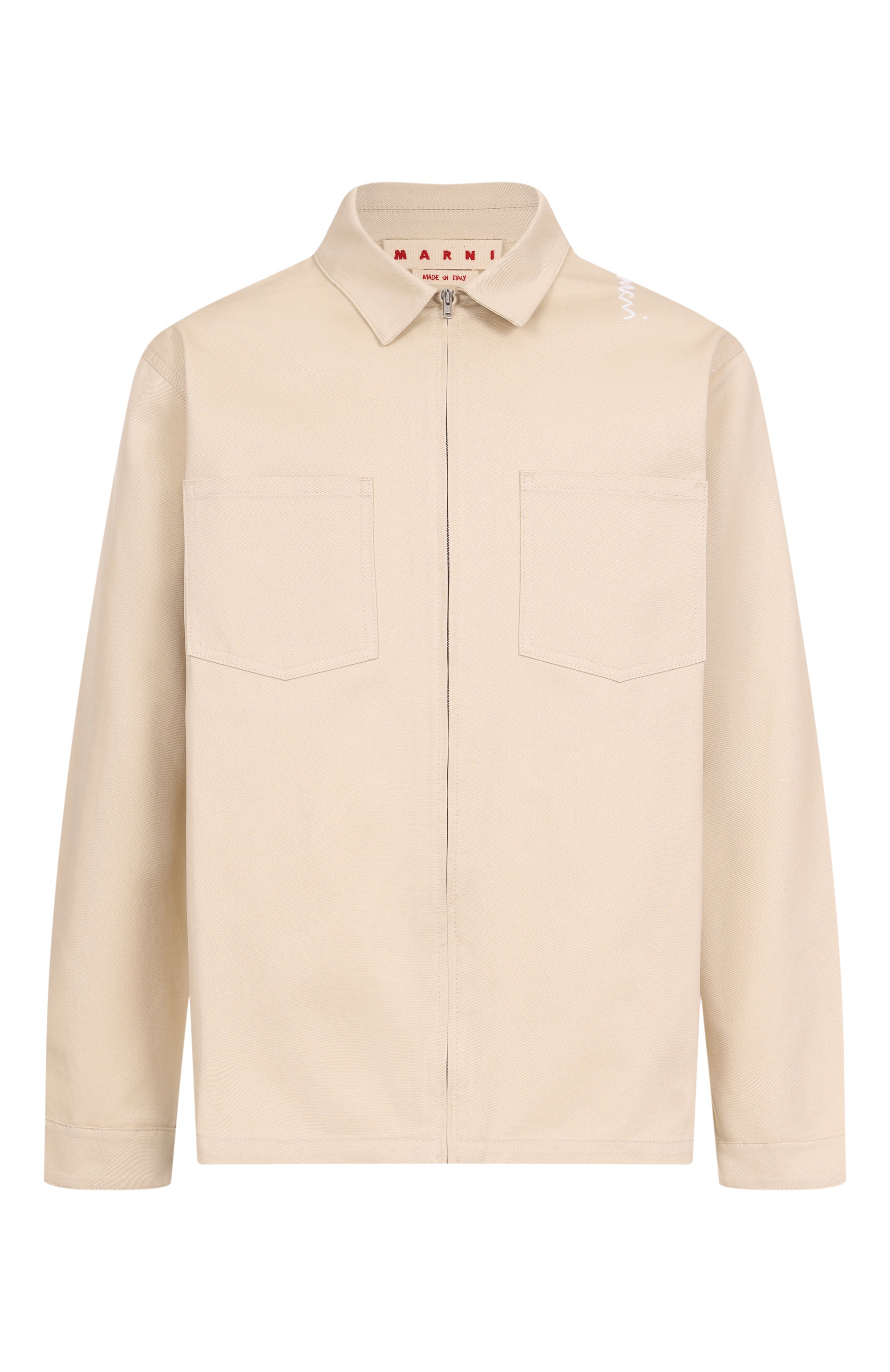 Хлопковая куртка-рубашка MARNI, арт. CUMU0297S0/UTC311, фото 1