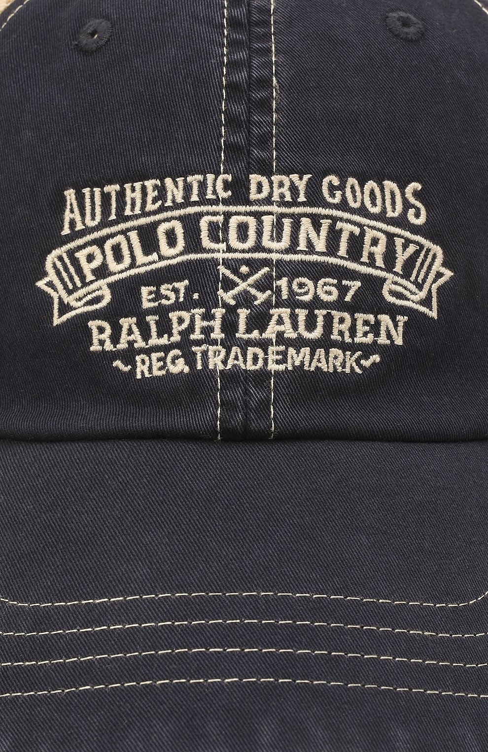 Комбинированная бейсболка POLO RALPH LAUREN, арт. 710847171, фото 4