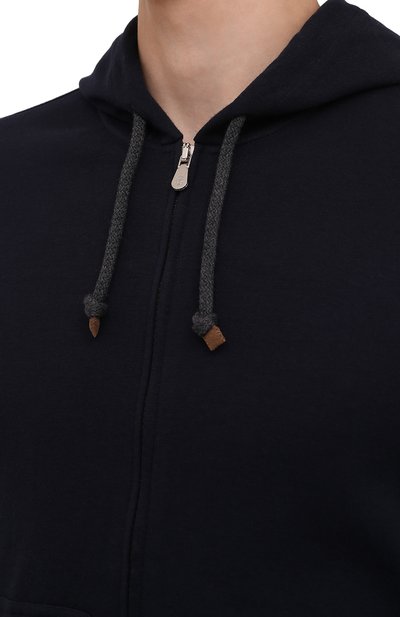Хлопковая толстовка BRUNELLO CUCINELLI, арт. M0T319069G, фото 5