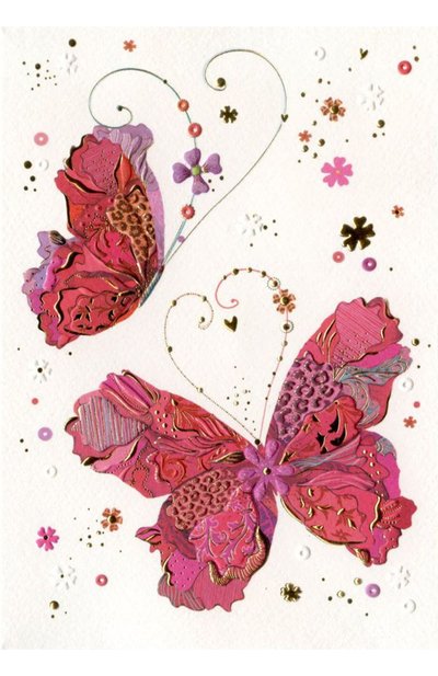 Открытка две бабочки TURNOWSKY, арт. MO6256, фото 1