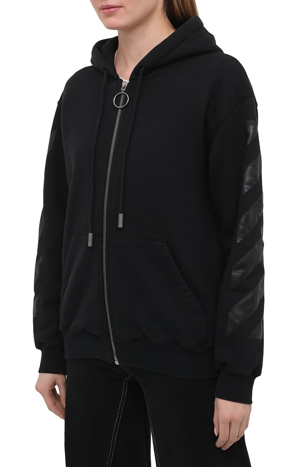 Хлопковая толстовка OFF-WHITE, арт. 0WBE005R21JER001, фото 3