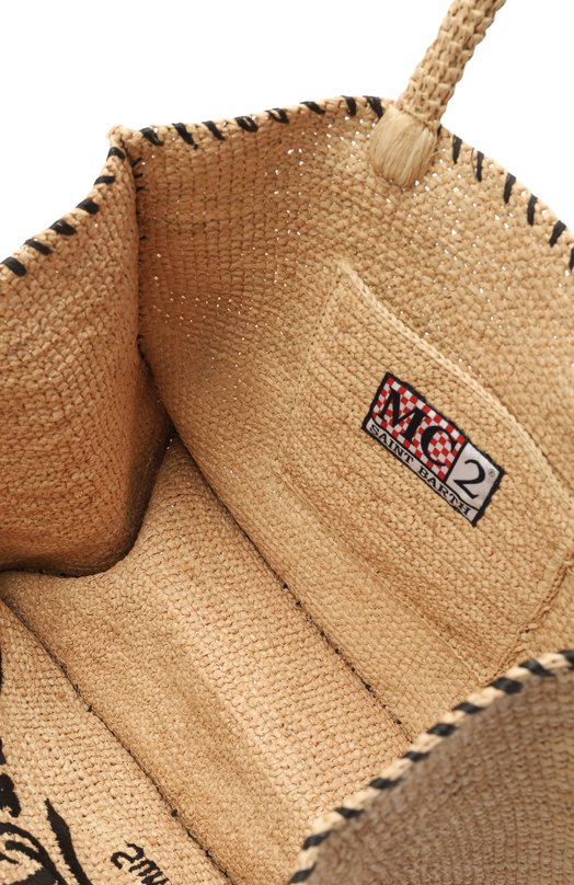 Сумка-тоут Vanity Raffia MC2 Saint Barth STBA VANITY RAFFIA/01113H Бежевый  STBA VANITY RAFFIA/01113H Фото 5