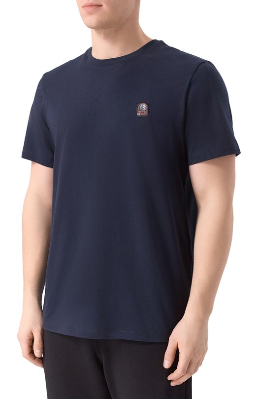 Хлопковая футболка Parajumpers 26SM-PM TSE R01 Синий  26SM-PM TSE R01 Фото 3