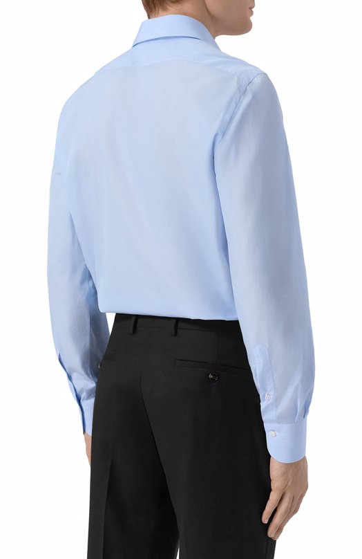 Хлопковая сорочка Finamore 1925 170/2 M/A5080Z Голубой  170/2 M/A5080Z Фото 4