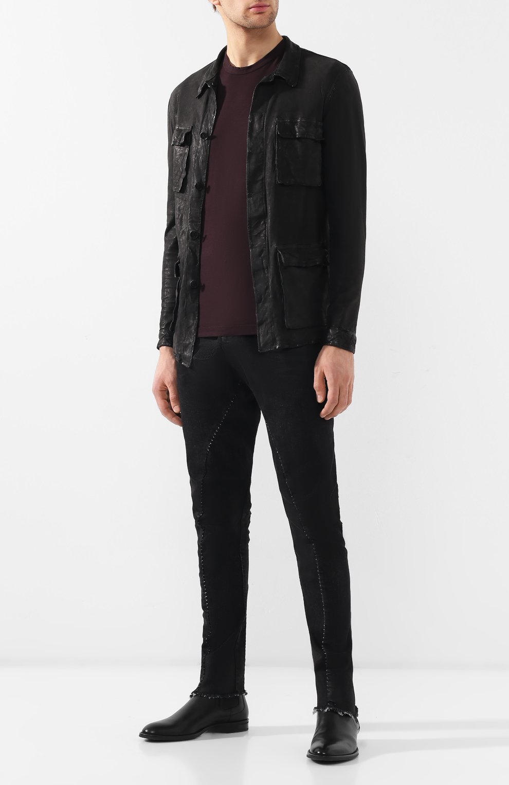 Хлопковая футболка JAMES PERSE, арт. MLJ3311, фото 2