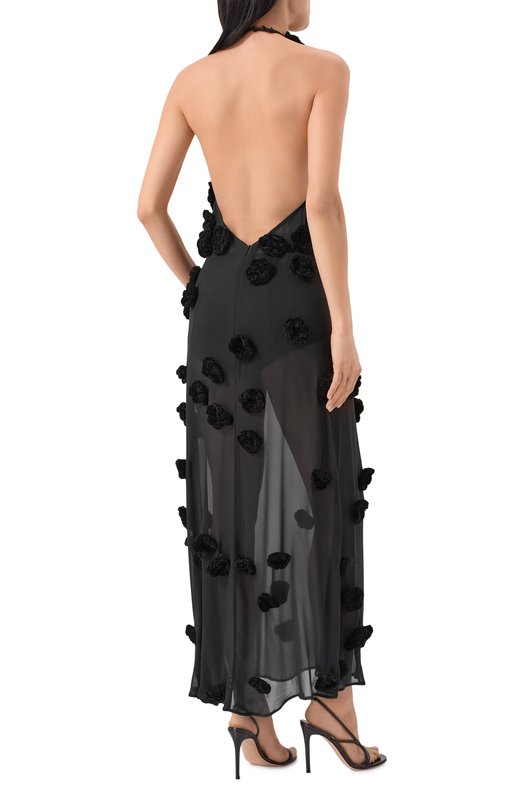 Шелковое платье Albus Lumen AL.RT26.DRESS15_SET Чёрный  AL.RT26.DRESS15_SET Фото 3