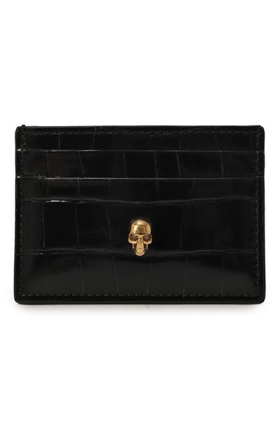 Кожаный футляр для кредитных карт ALEXANDER MCQUEEN, арт. 6320381JMFG, фото 1