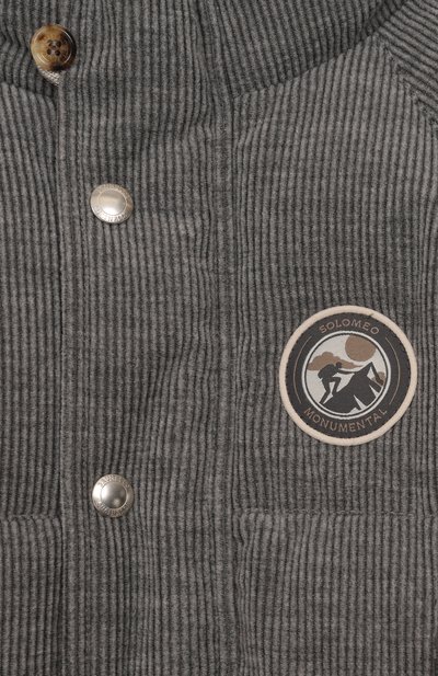 Вельветовый пуховик BRUNELLO CUCINELLI, арт. BV415J333C, фото 3