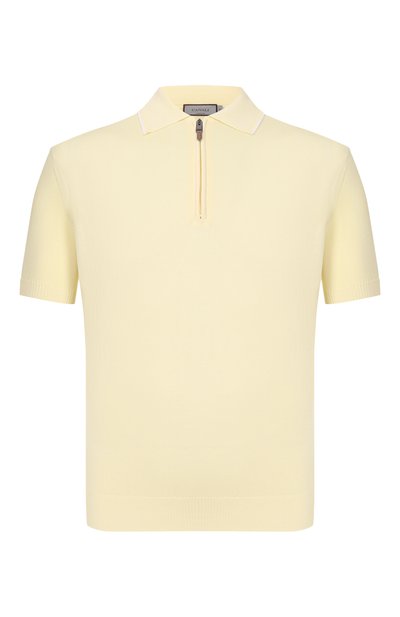 Мужская хлопковое поло CANALI, арт. C1165/MK02460