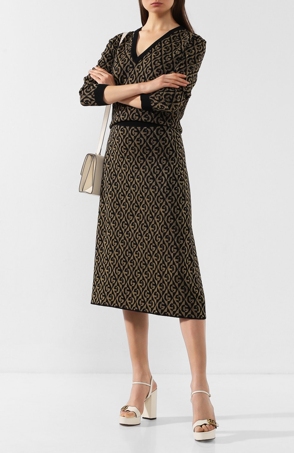 Шерстяная юбка GUCCI, арт. 595666/XKA00, фото 2