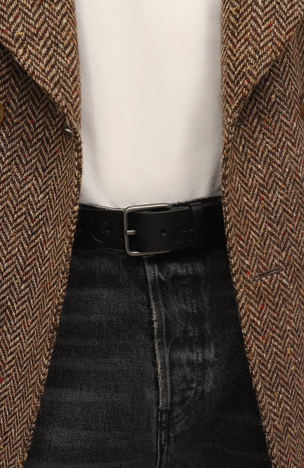 Кожаный ремень HUGO, арт. 50470774, фото 2