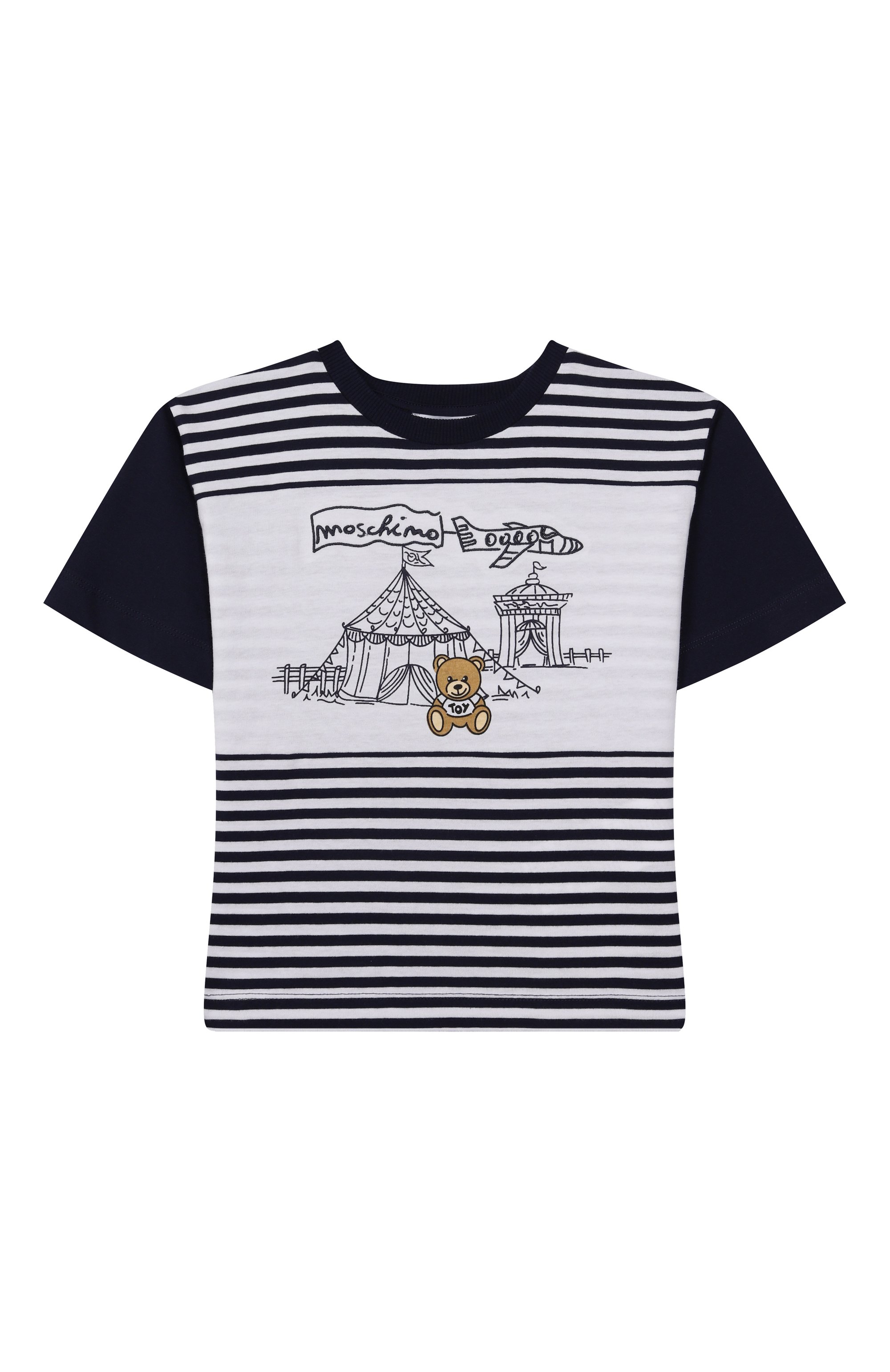 Хлопковая футболка MOSCHINO, арт. HUM053/LAE08/4-8, фото 1