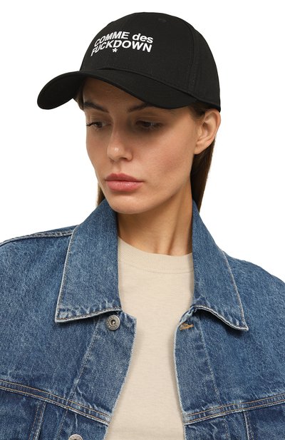 Хлопковая бейсболка COMME DES FUCKDOWN, арт. CDFA680, фото 2