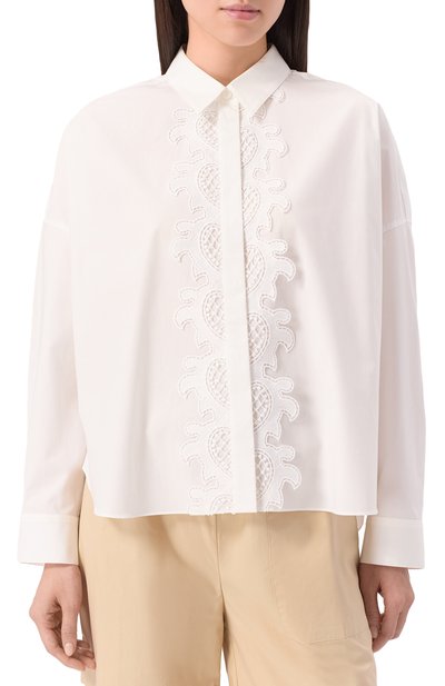 Хлопк�овая рубашка DOROTHEE SCHUMACHER, арт. 948216, фото 3