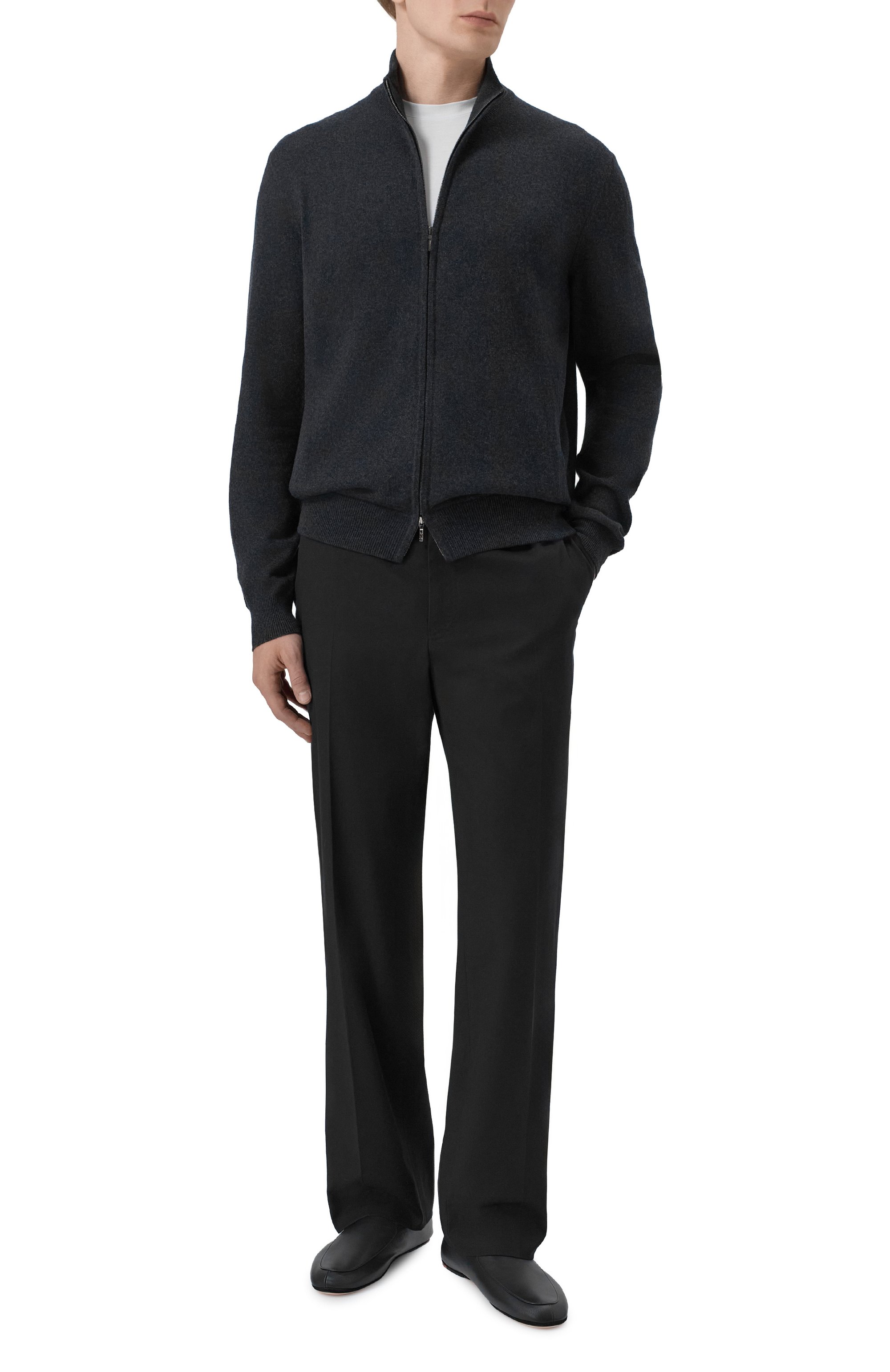 Кожаные лоферы anton walk LORO PIANA, арт. FA07135, фото 2