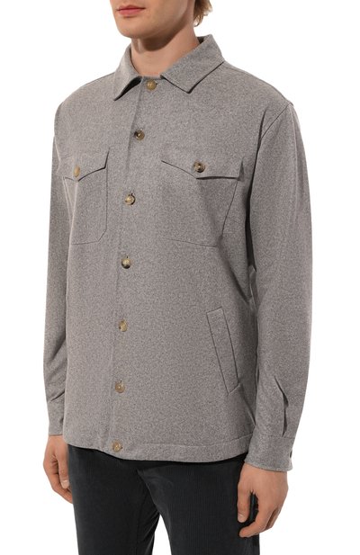 Кашемировая куртка-рубашка WINDSOR, арт. 13 0SL0, фото 3