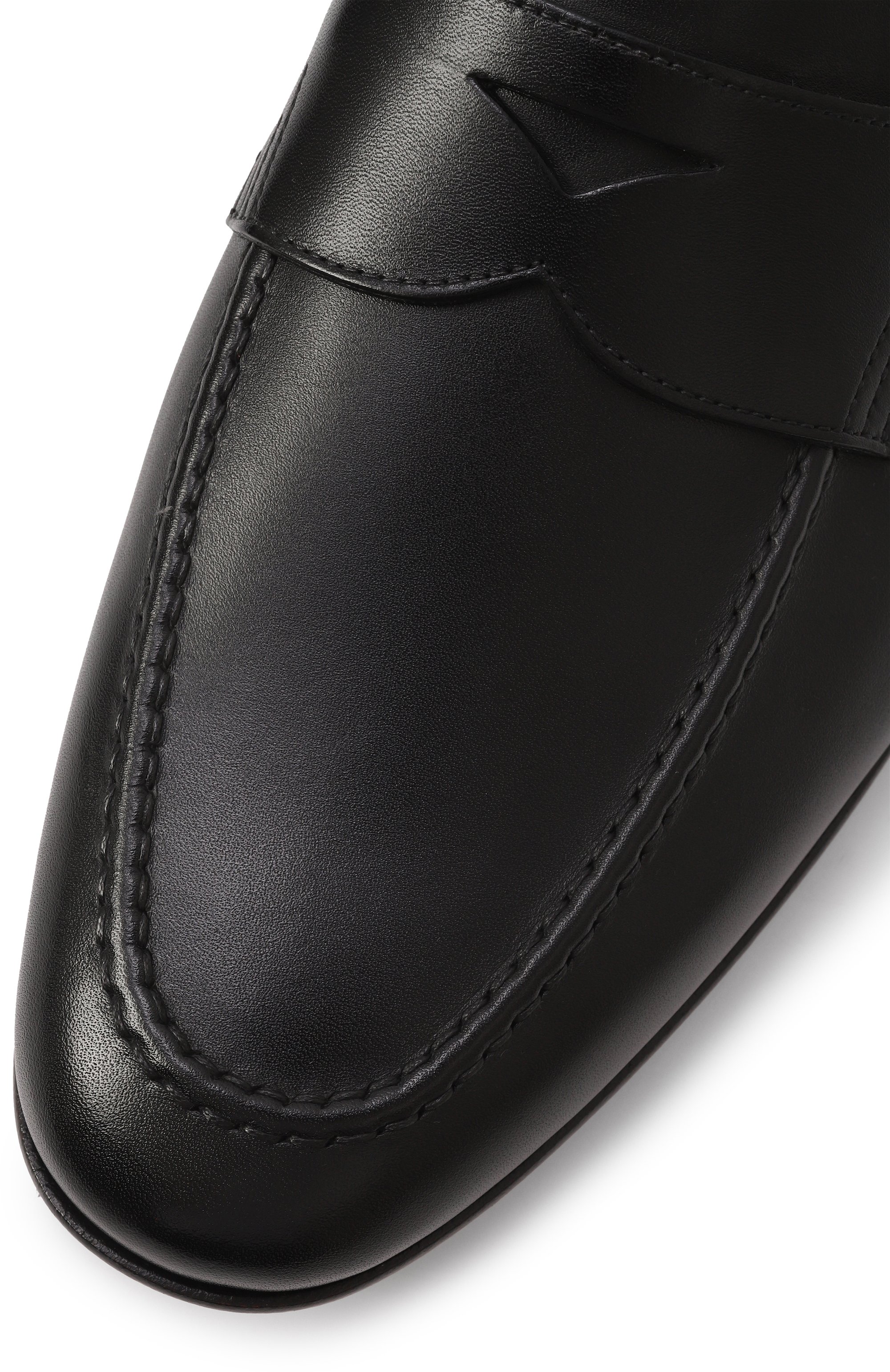 Кожаные пенни-лоферы carlos SANTONI, арт. MCNG19044LA3GNTG, фото 7