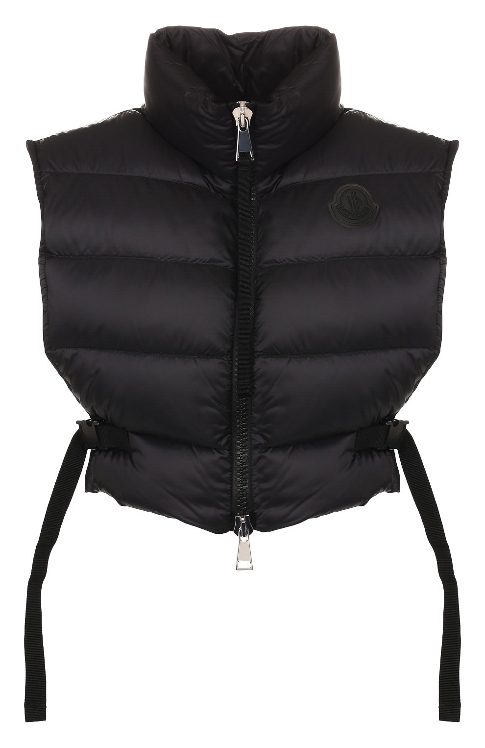 Пуховый жилет pettorina MONCLER черного цвета по цене 28900 руб., арт. F1-093-3G500-00-C0459, фото 1 Пуховый жилет pettorina MONCLER, арт. F1-093-3G500-00-C0459, фото 1