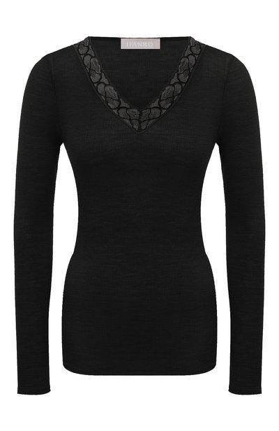 Женская лонгслив из шерсти и шелка HANRO, арт. 070974