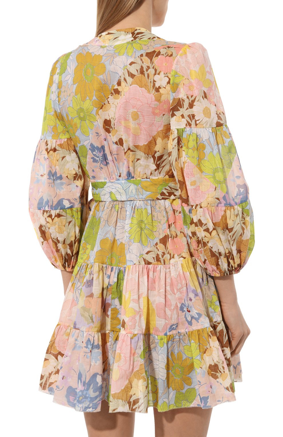 Хлопковое платье ZIMMERMANN, арт. 4384DSS244, фото 4