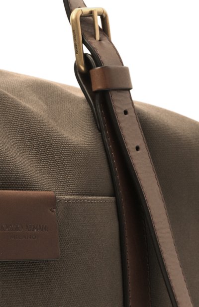 Сумка GIORGIO ARMANI хаки цвета по цене 286500 руб., арт. GM002962/AF24155, фото 5 Сумка GIORGIO ARMANI, арт. GM002962/AF24155, фото 5