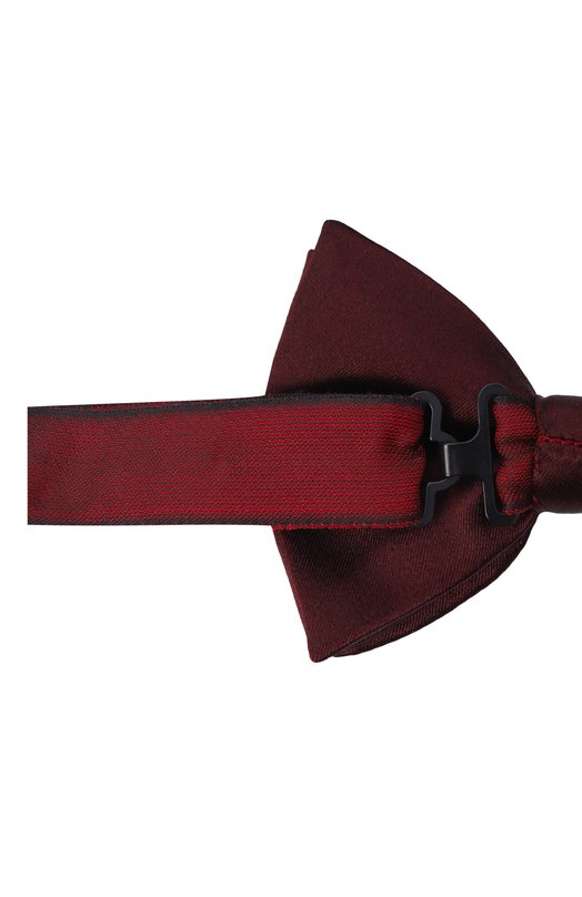 Шелковый галстук-бабочка Kiton UPAPC07202_001 Бордовый  UPAPC07202_001 Фото 4