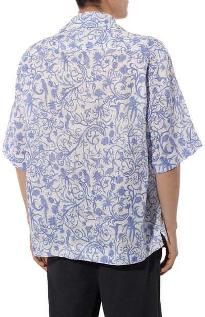 Льняная рубашка KITON, арт. UMC028H08902, фото 4