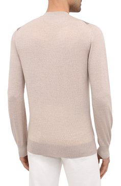 Джемпер из шерсти и шелка ZEGNA, арт. UVF99/110, фото 4