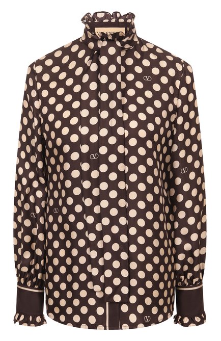 Женская шелковая блузка VALENTINO, арт. 7B3AB7T7/9JH