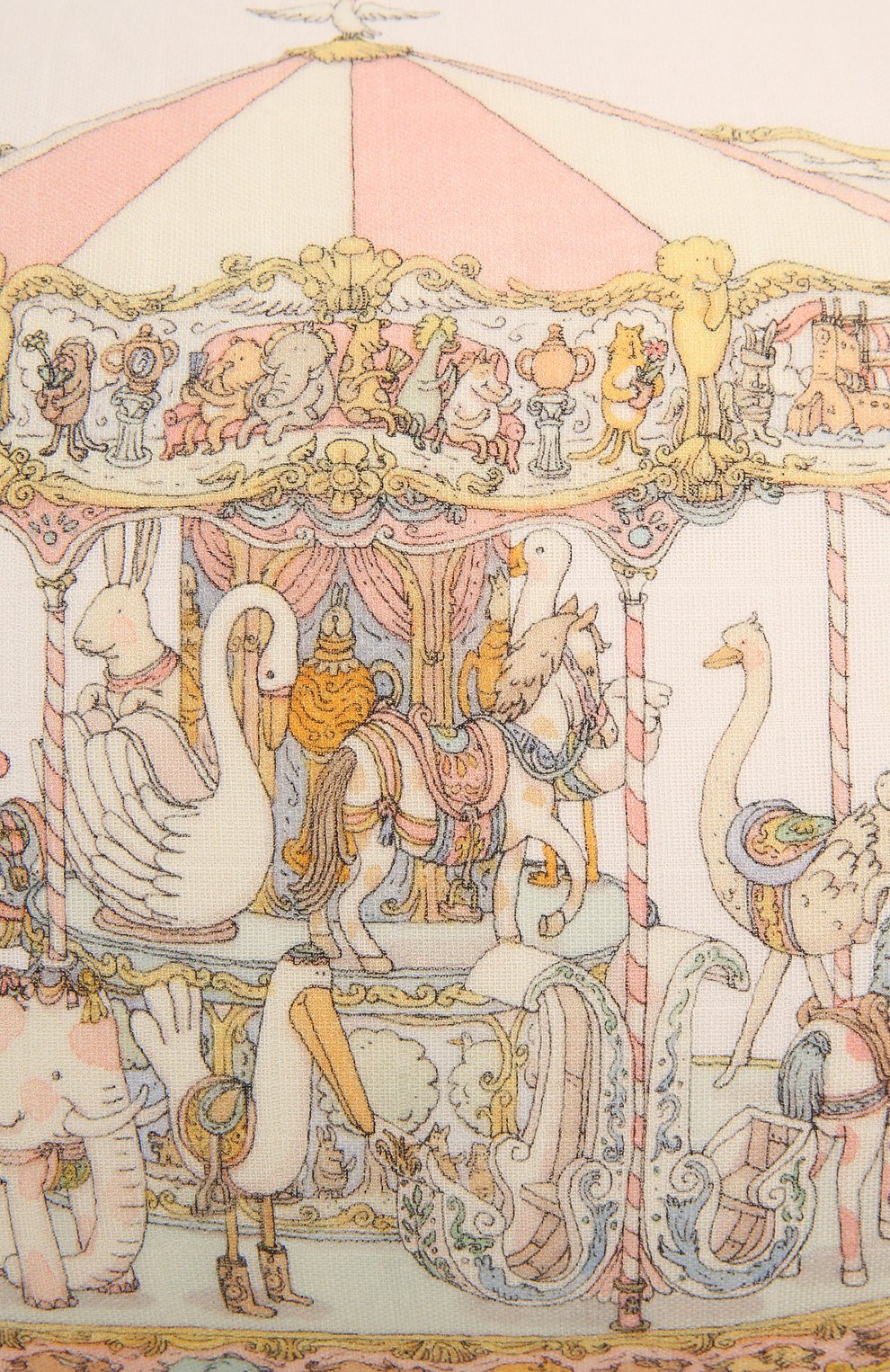 Хлопковая подушка ATELIER CHOUX, арт. CUSHI0N-CAR0USSEL, фото 3