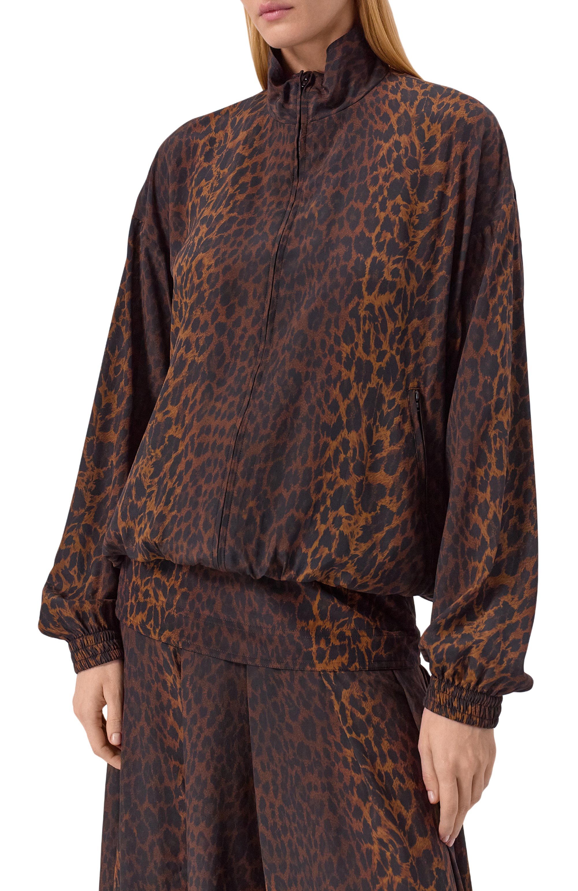 Шелковый бомбер BALENCIAGA, арт. 850787/TSL71, фото 3