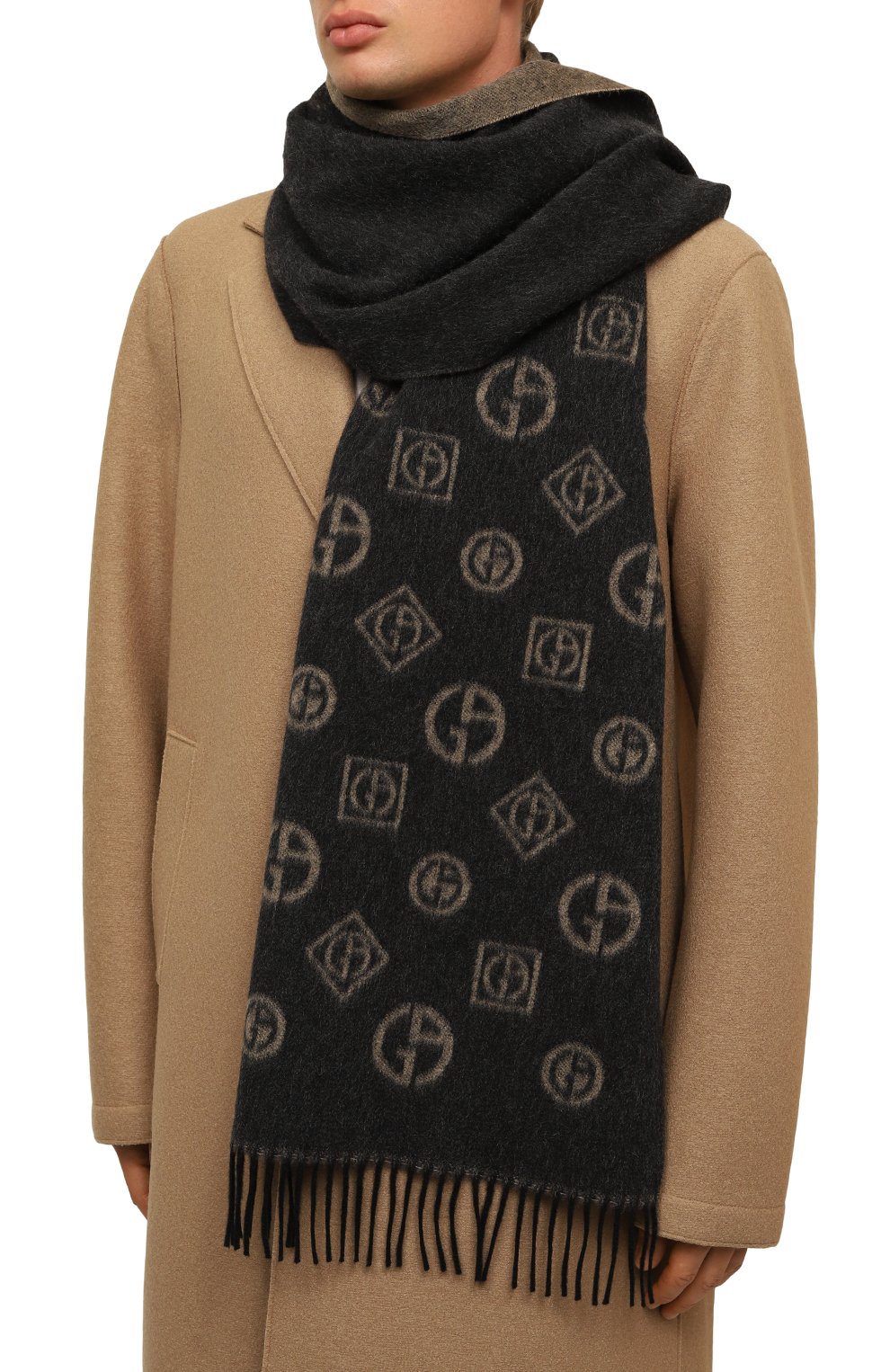 Кашемировый шарф GIORGIO ARMANI, арт. 745062/4F102, фото 2