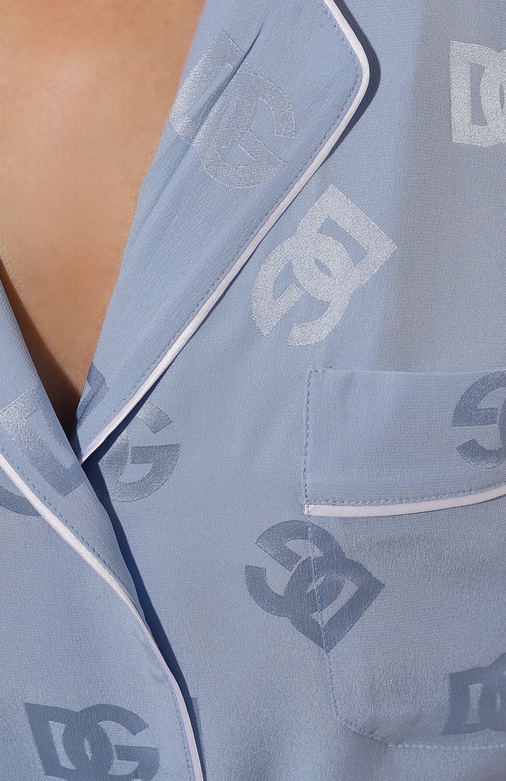 Шелковая блузка DOLCE & GABBANA, арт. F5G67T/FJ1J0, фото 5