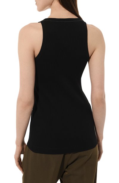 Хлопковая майка BRUNELLO CUCINELLI, арт. MH990BM110, фото 4