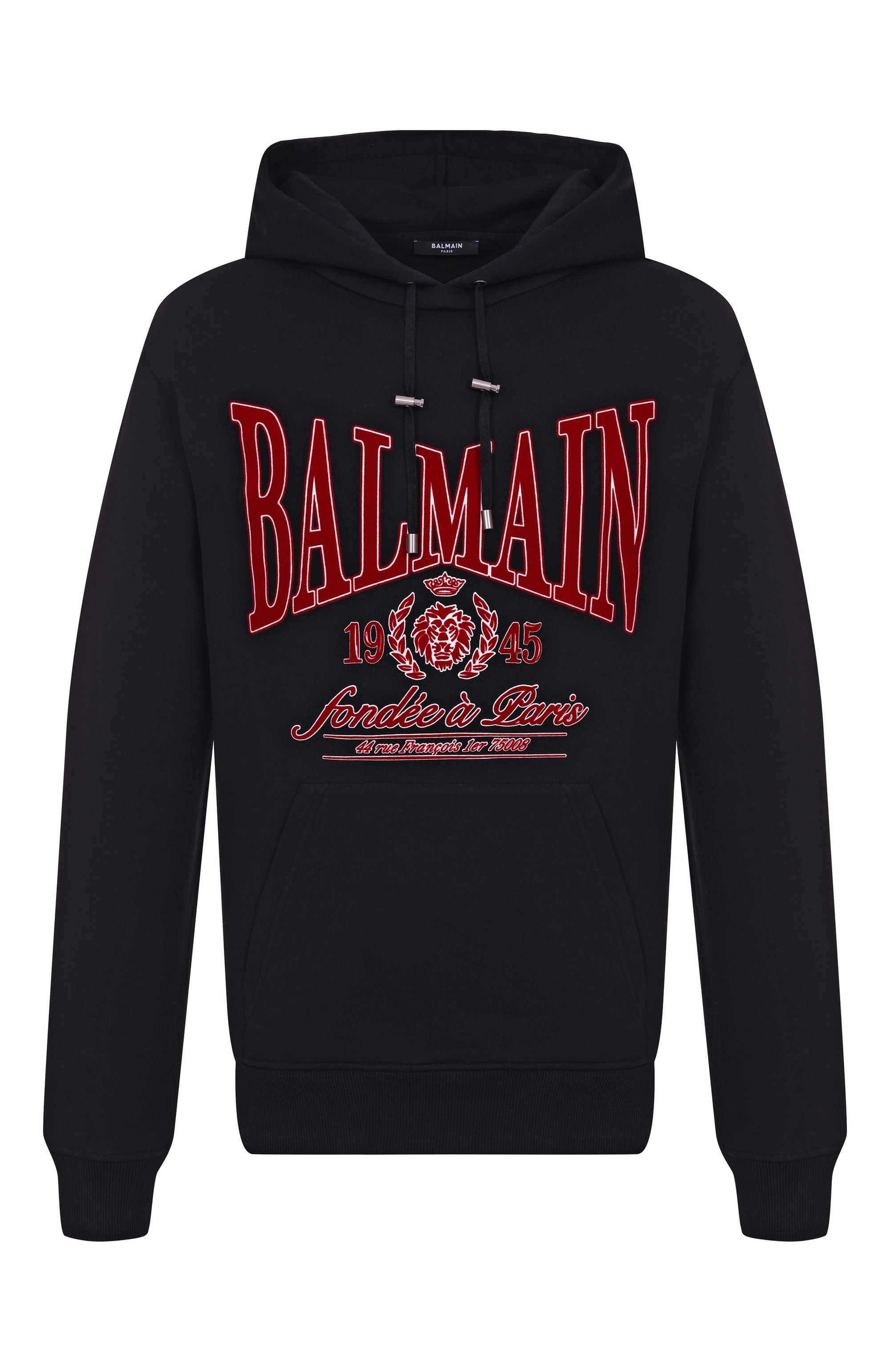 Хлопковое худи BALMAIN, арт. FH0JT047/GF25, фото 1