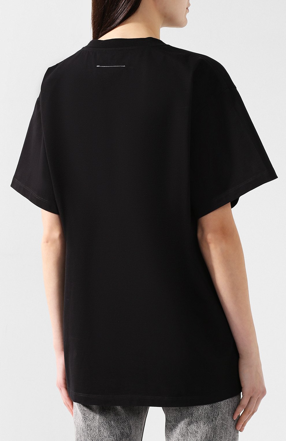 Хлопковая футболка MM6, арт. S52GC0100/S23082, фото 4